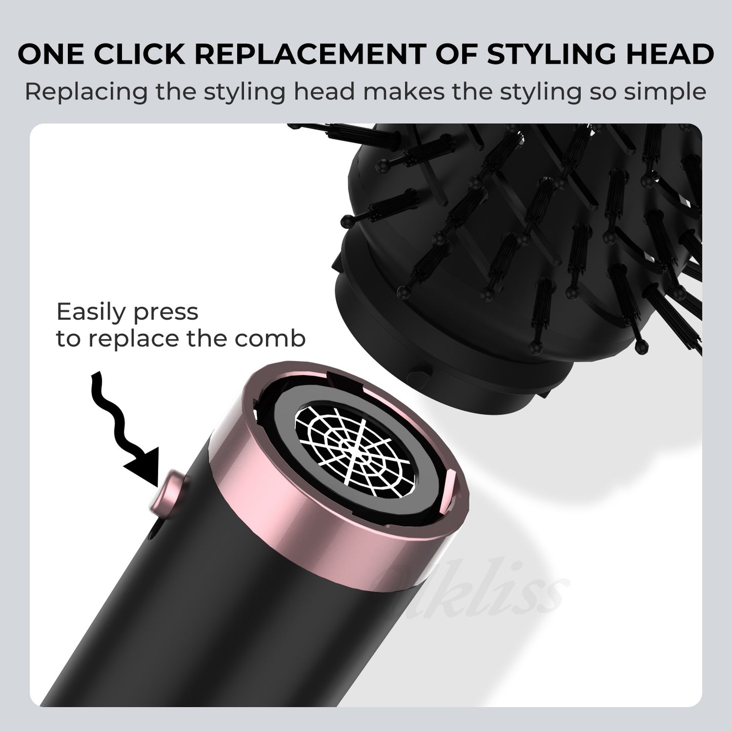 High-Speed Hair Dryer Automatic Hair Suction